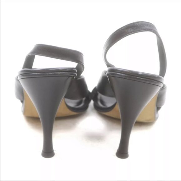 Louis Vuitton Sandals Women Black Leather calf - Picture 6 of 10